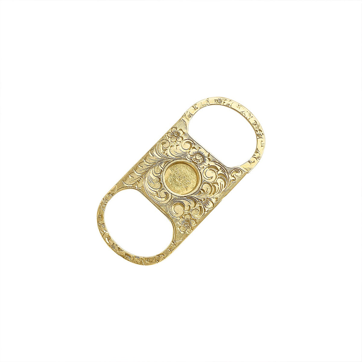 Vintage Etched Cigar Cutter by Fewer Finer