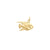 Vintage Sea Bass Fish Charm by Fewer Finer