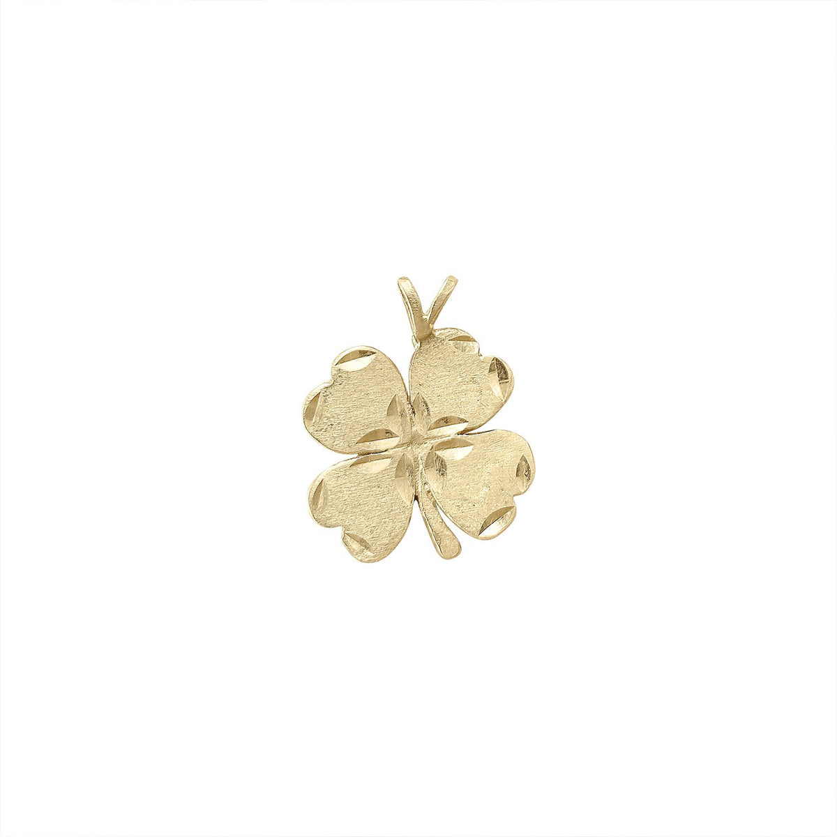 SOLD Vintage 14k Four Leaf Clover Charm