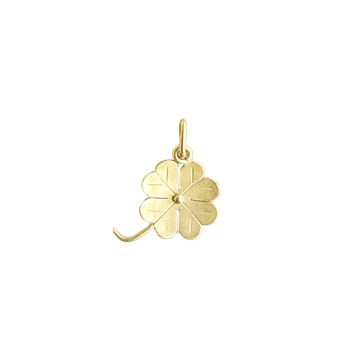 Vintage Four Leaf Clover Charm - Fewer Finer