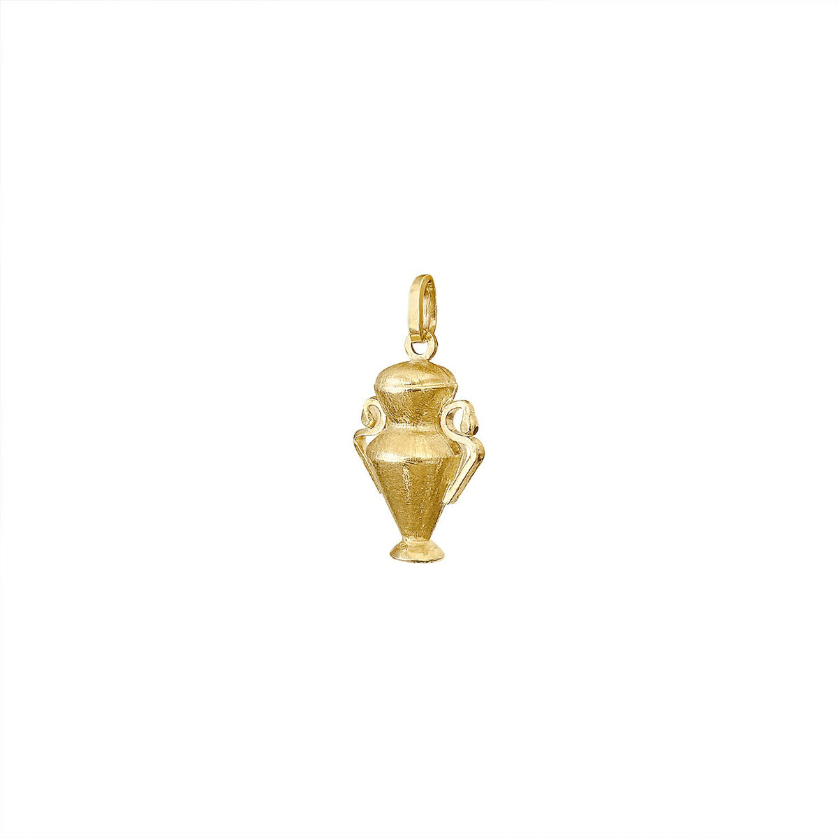 Vintage Gold Vase Charm by Fewer Finer