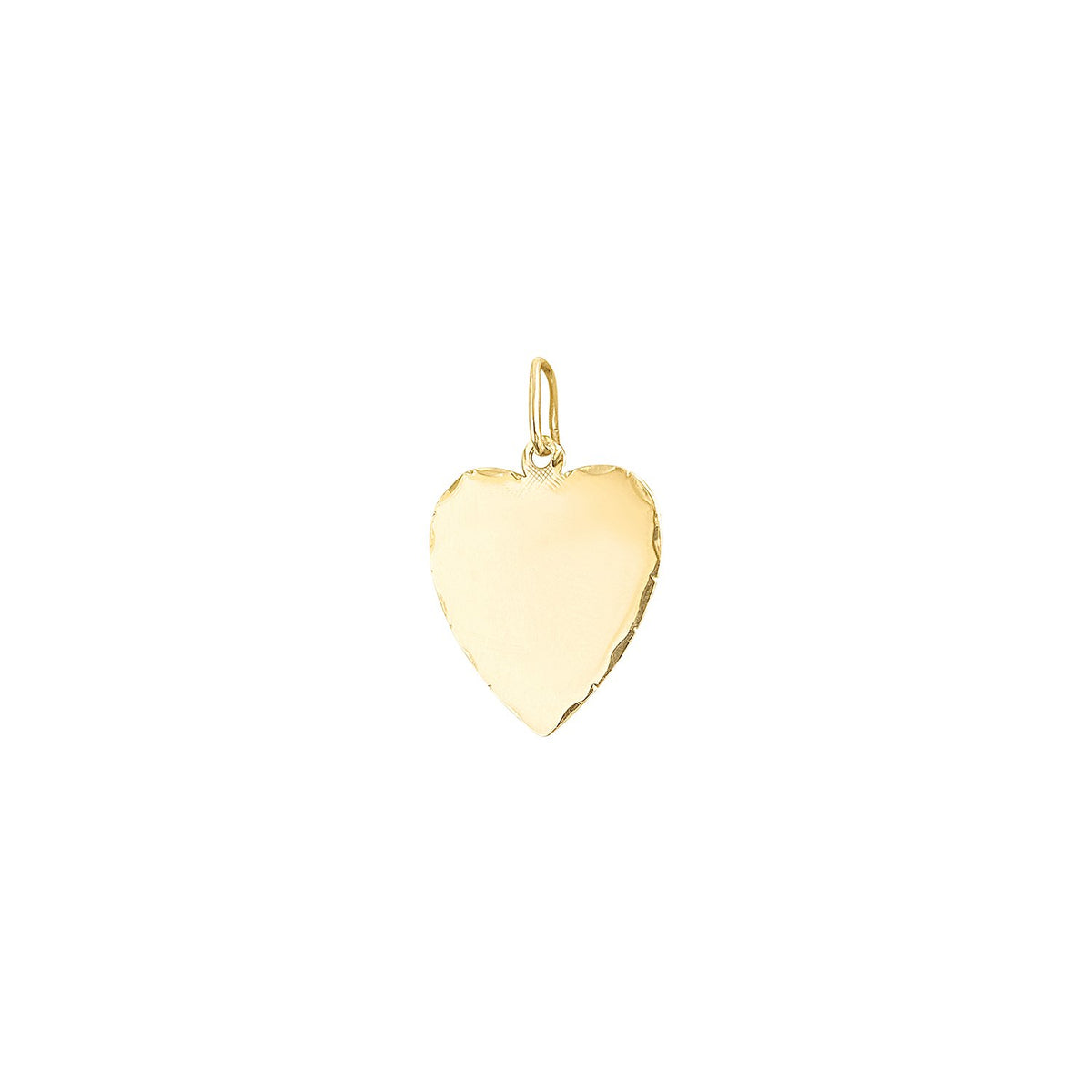 SOLD Vintage Heart with Ridged Edge Charm