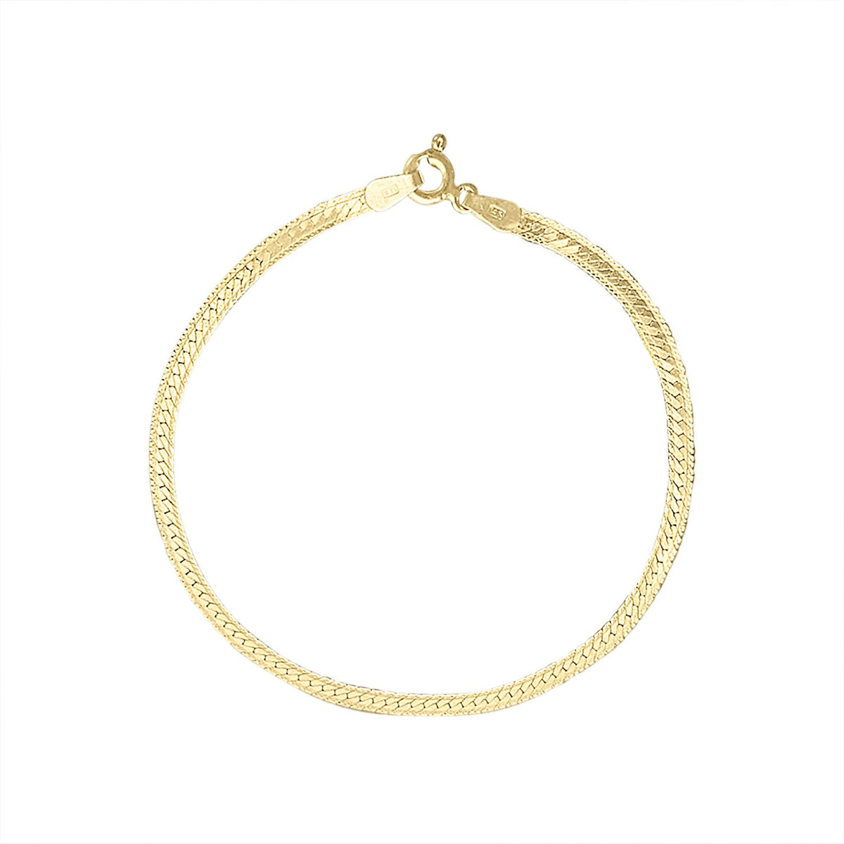 Vintage Herringbone Bracelet by Fewer Finer