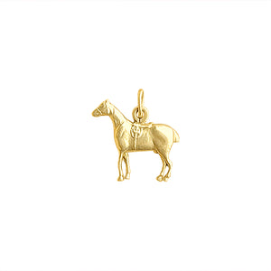 Vintage 14k Equestrian Horse Charm by Fewer Finer