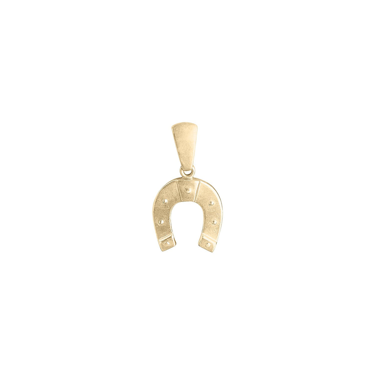 Vintage 14k Horseshoe Charm by Fewer Finer