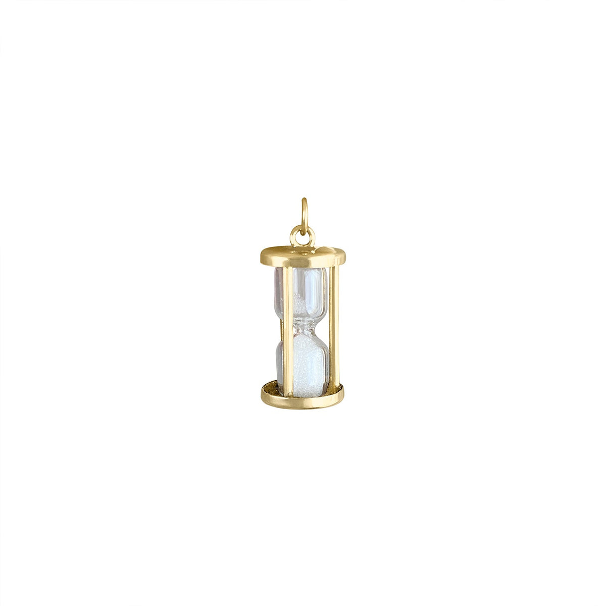 Vintage Hourglass Charm by Fewer Finer