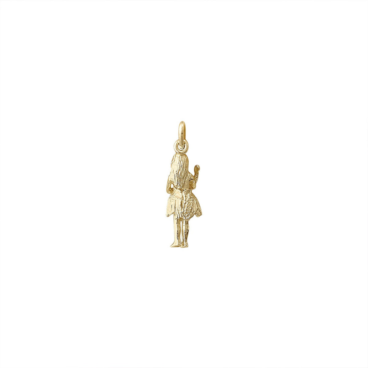 Vintage Unique Moving Hawaiian Hula Dancer Charm
