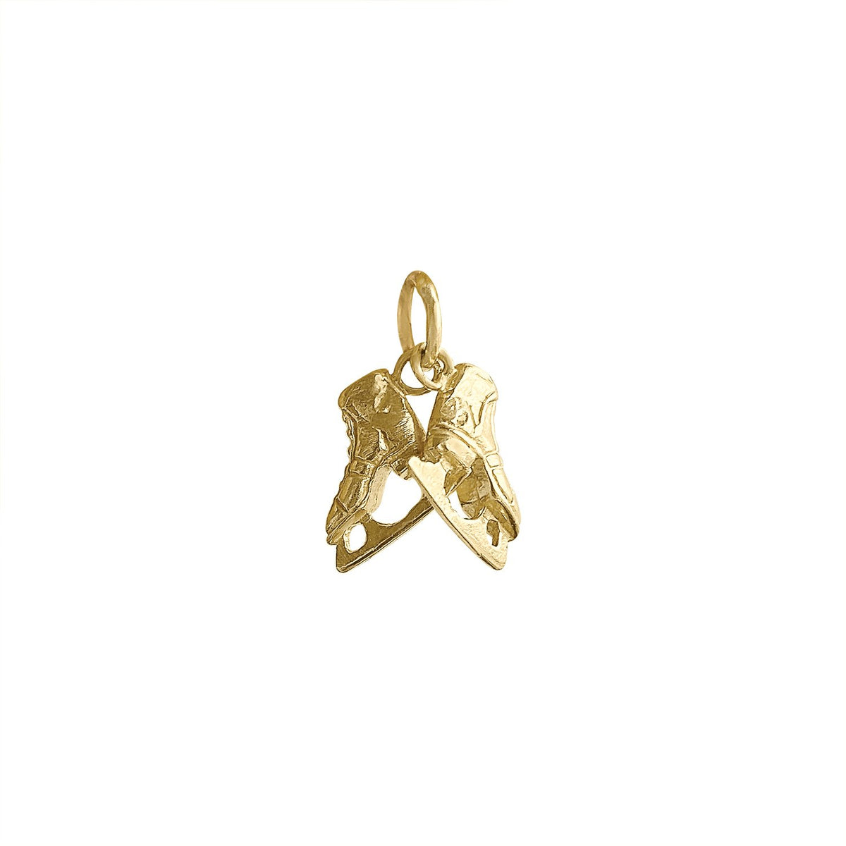Vintage Ice Skates Charm by Fewer Finer