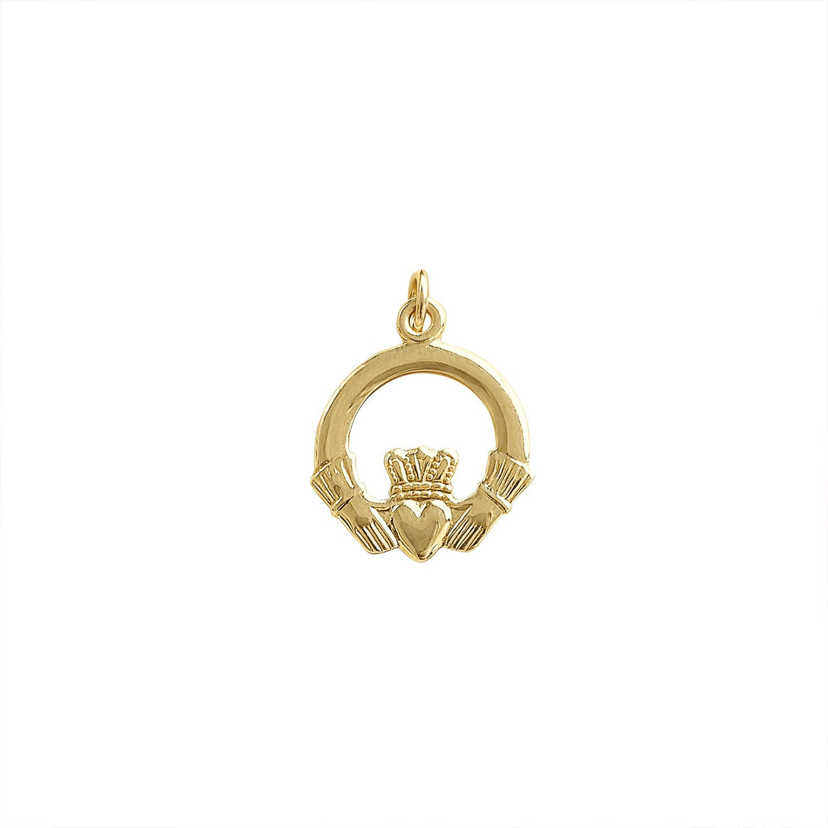 Vintage Claddagh Charm by Fewer Finer