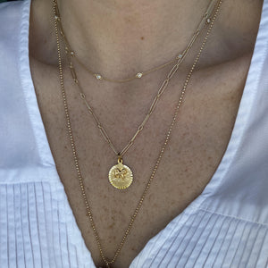Vintage Leo Zodiac Horoscope Charm for Women