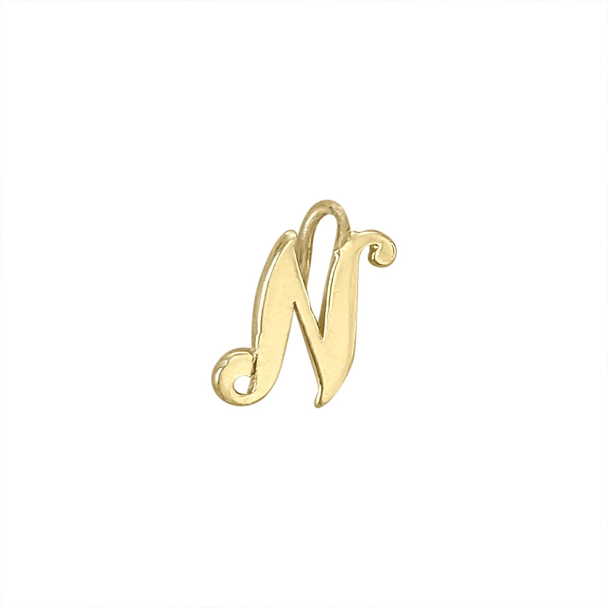 Vintage Letter "N" Charm by Fewer Finer