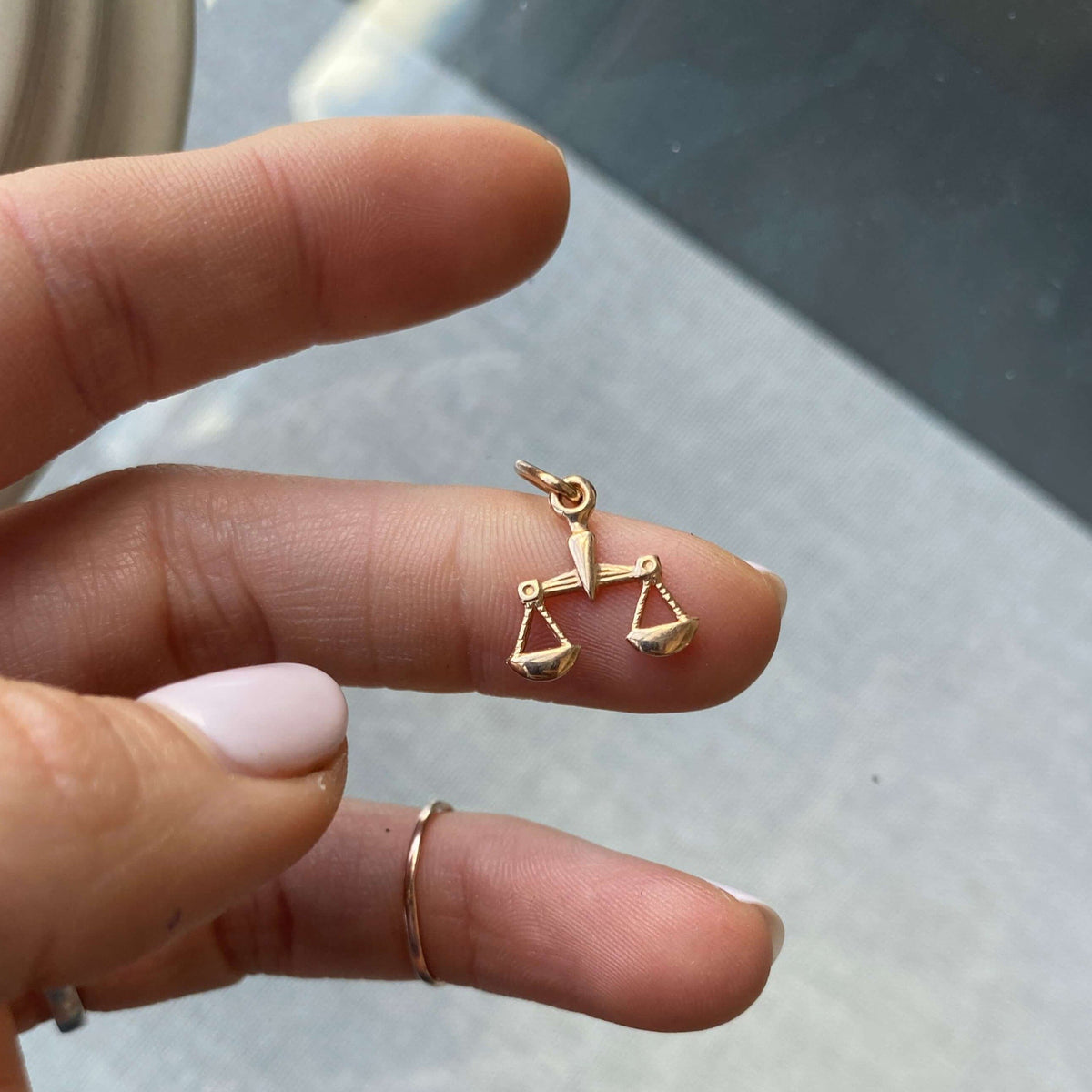 Vintage Libra Charm for Women