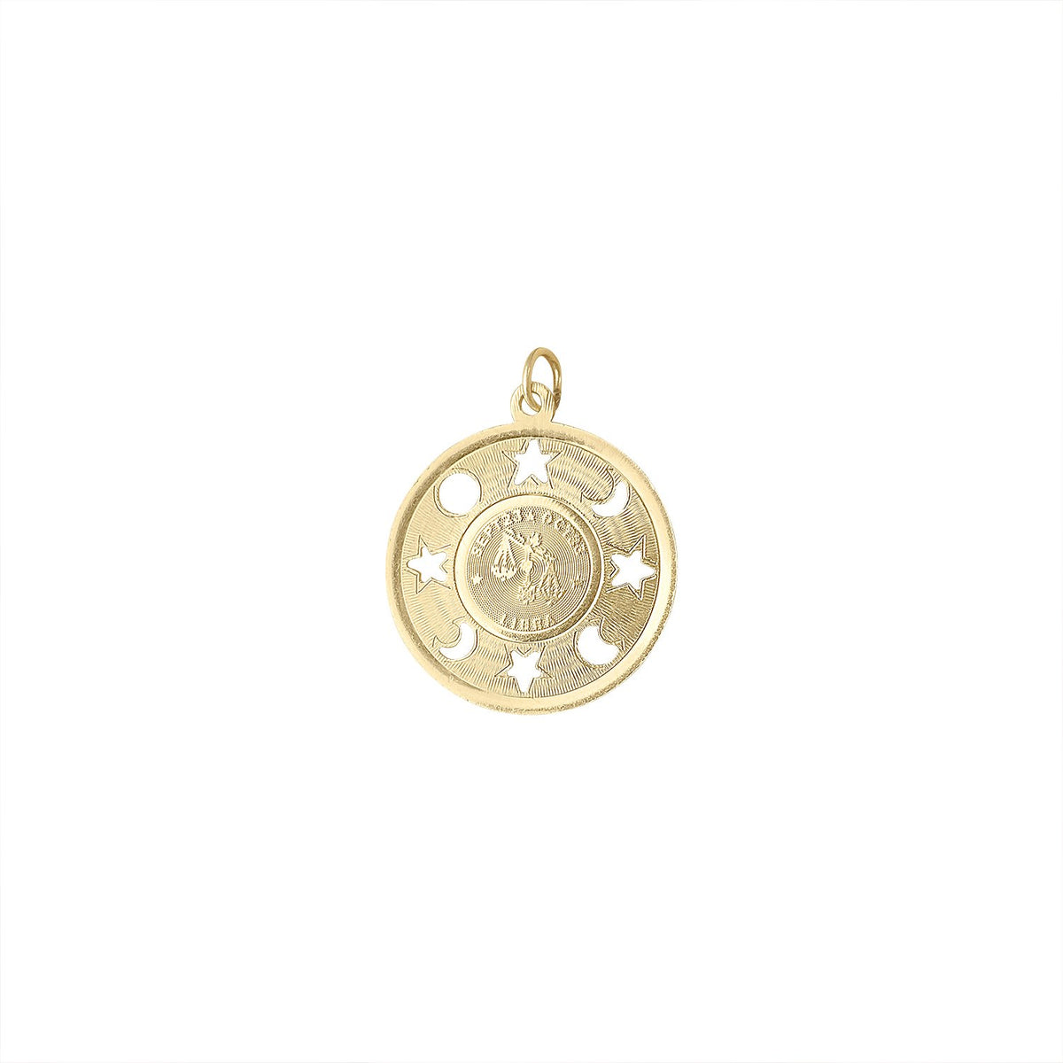 Vintage Libra Zodiac Charm by Fewer Finer