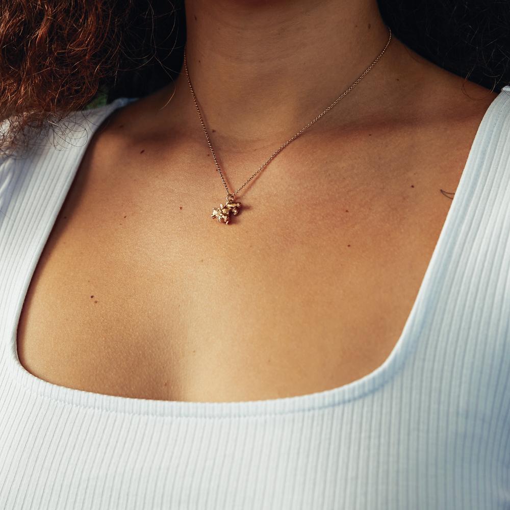 Vintage Lion Charm for Women