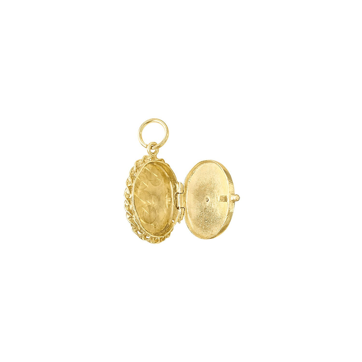 Vintage Locket with Diamond by Fewer Finer