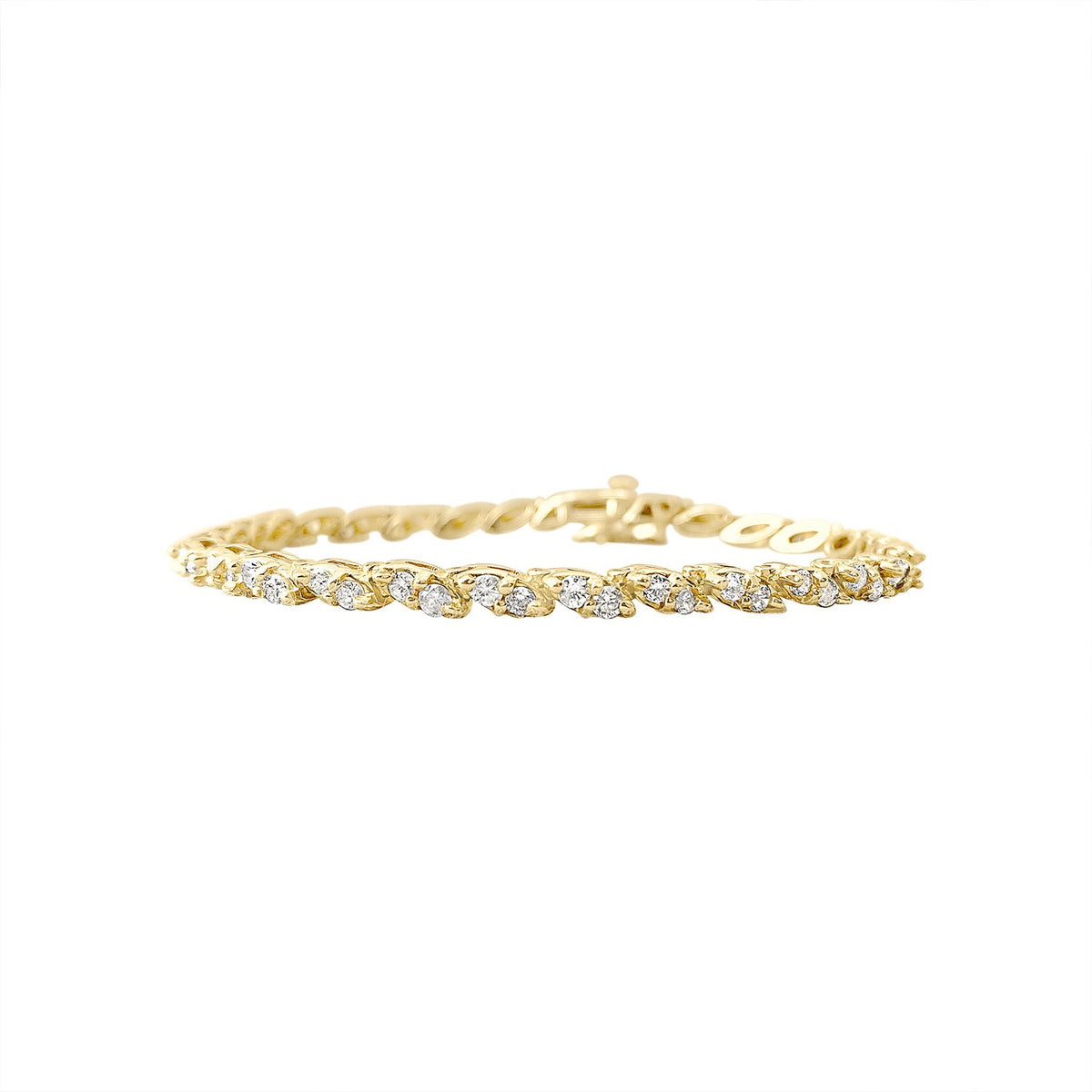 Vintage Marquis Bezel Tennis Bracelet by Fewer Finer