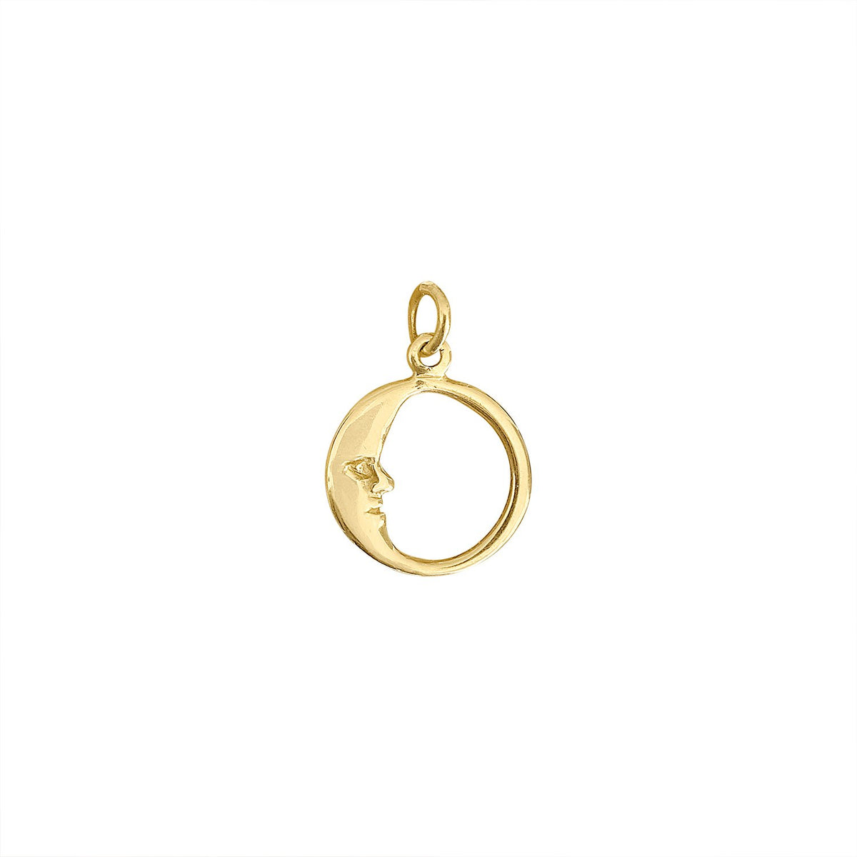 Vintage Moon Charm by Fewer Finer