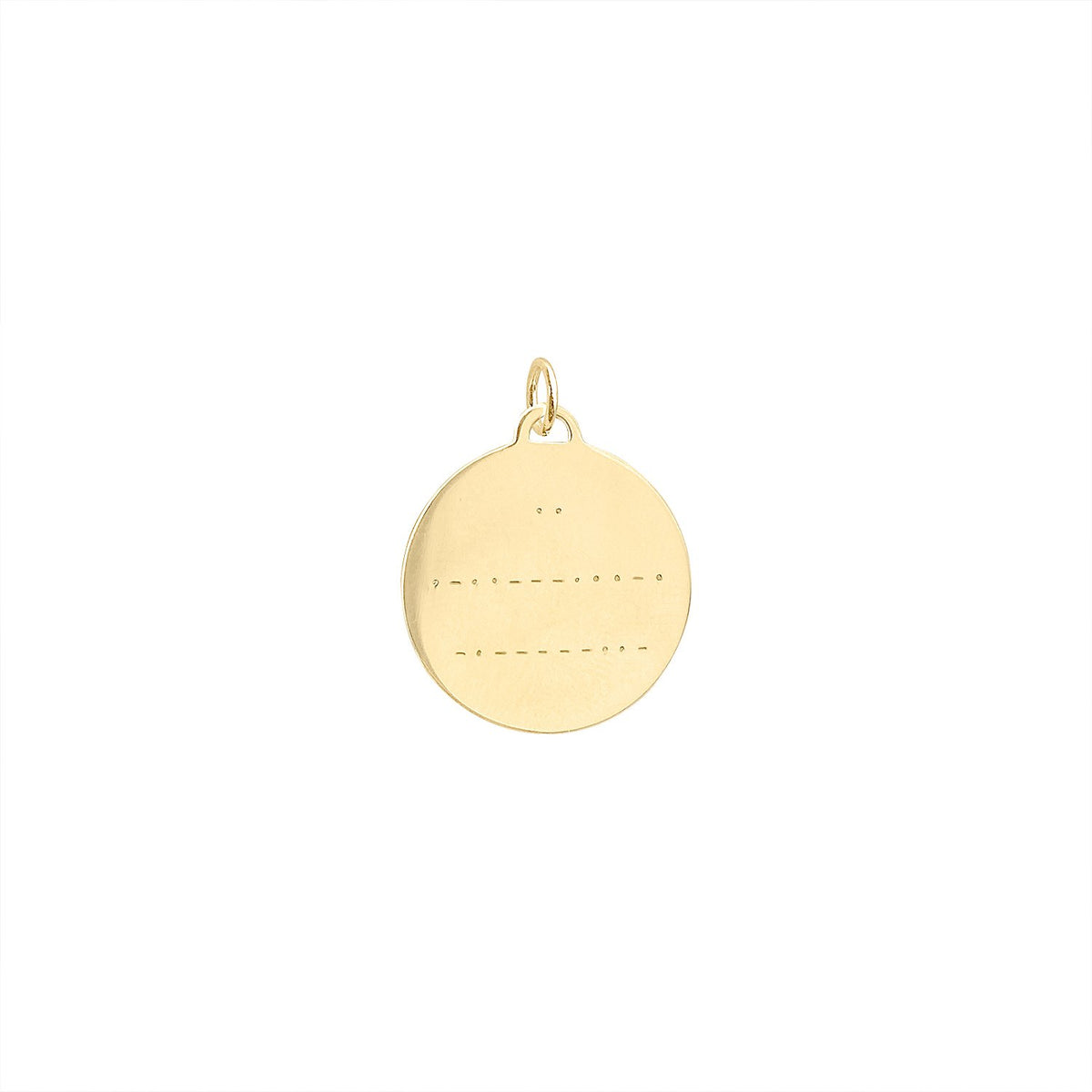 Vintage Morse Code "I Love You" Charm by Fewer Finer