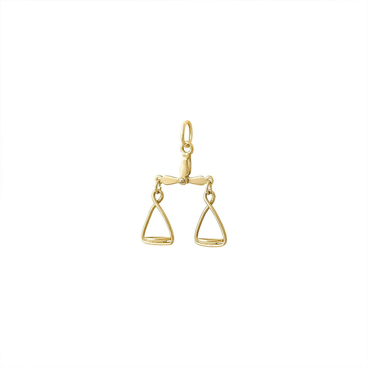 Vintage Moving Scales Charm for Women