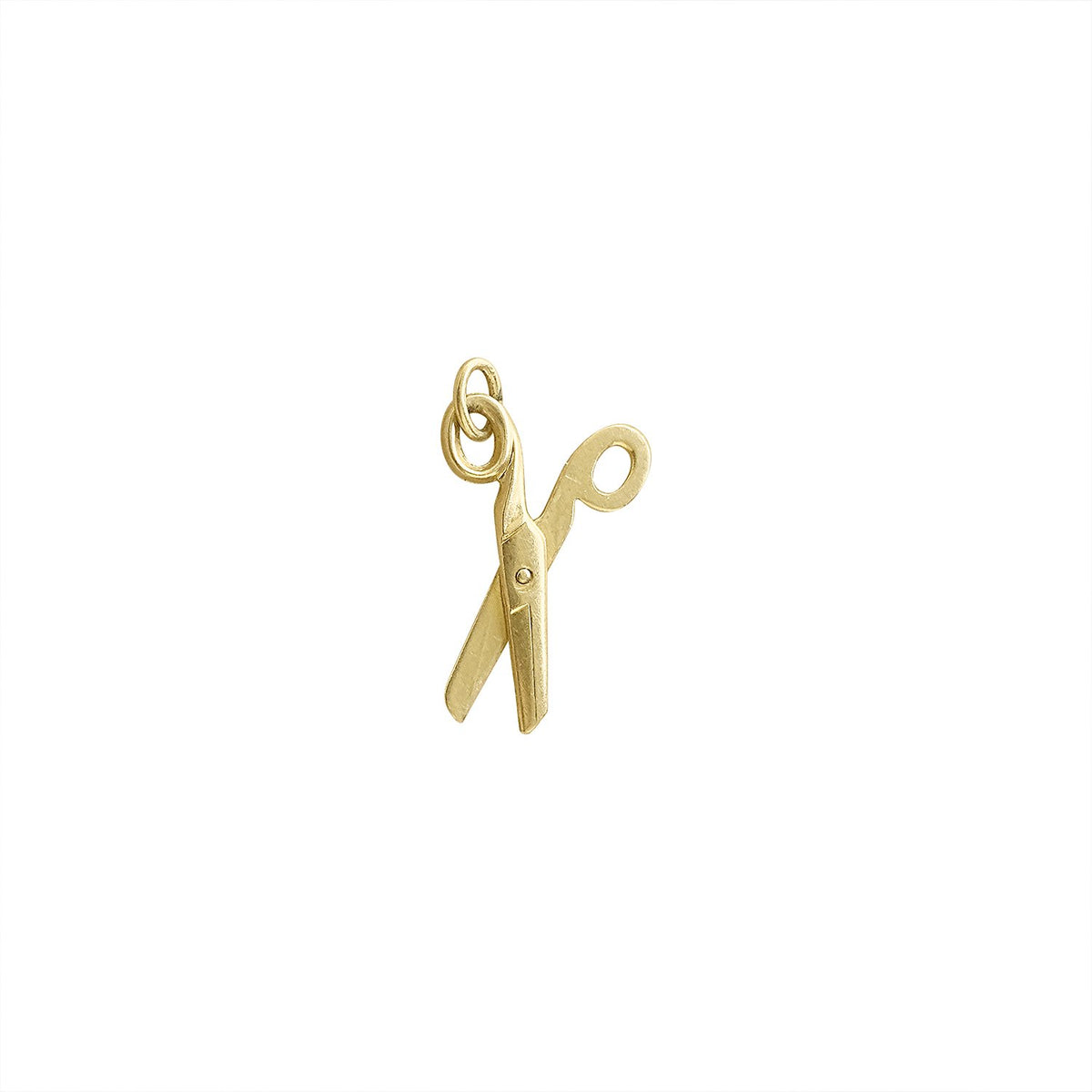 Open Vintage Moving Scissors Charm