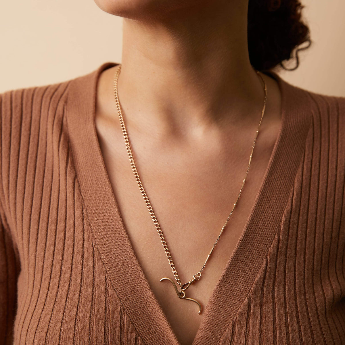 Vintage Dual Style Watch Fob Necklace for Women