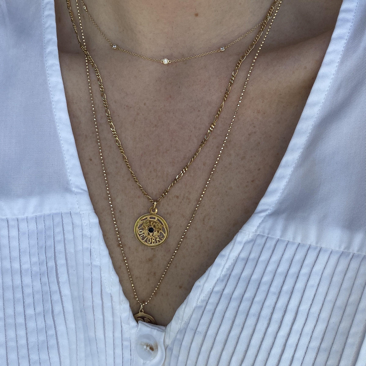 Vintage French Astrology October Charm