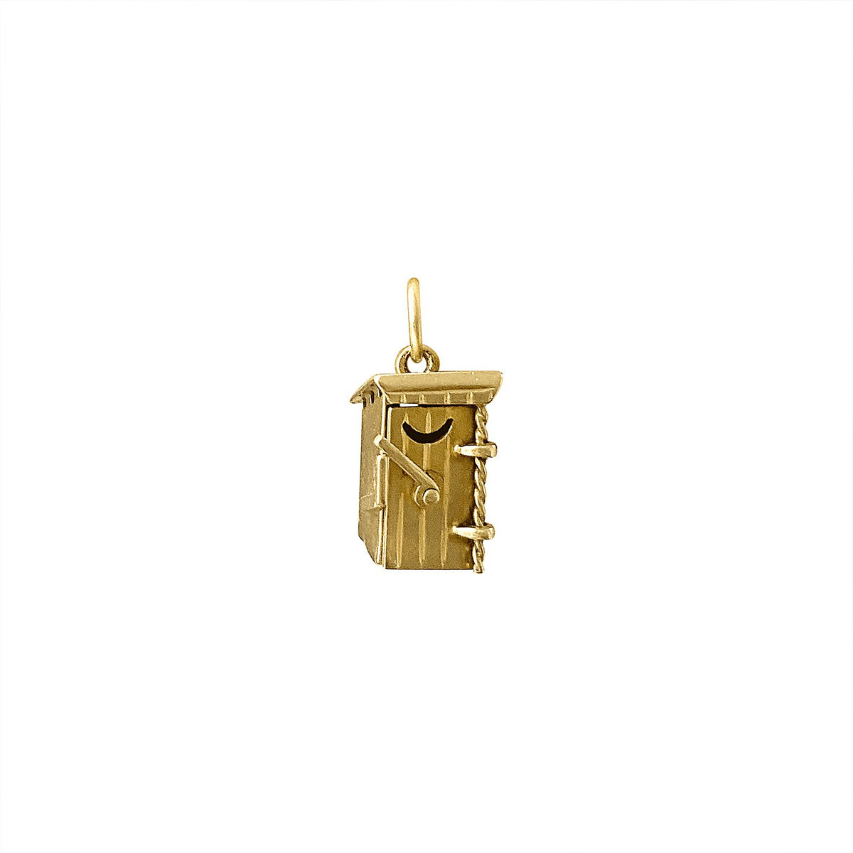 Vintage Outhouse Charm by Fewer Finer