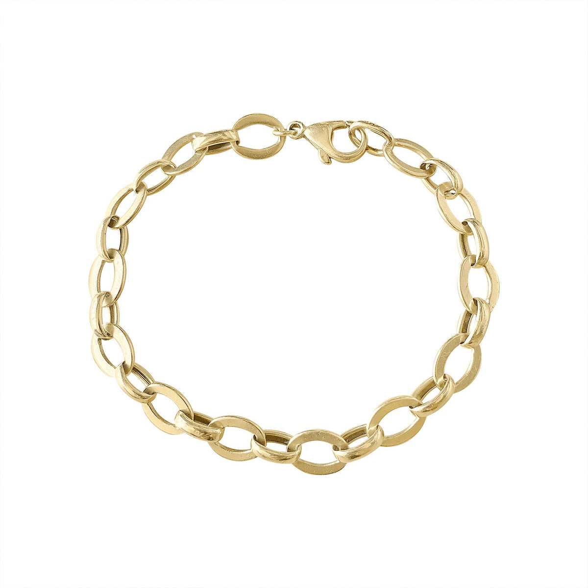 Vintage Oval Link Bracelet by Fewer Finer