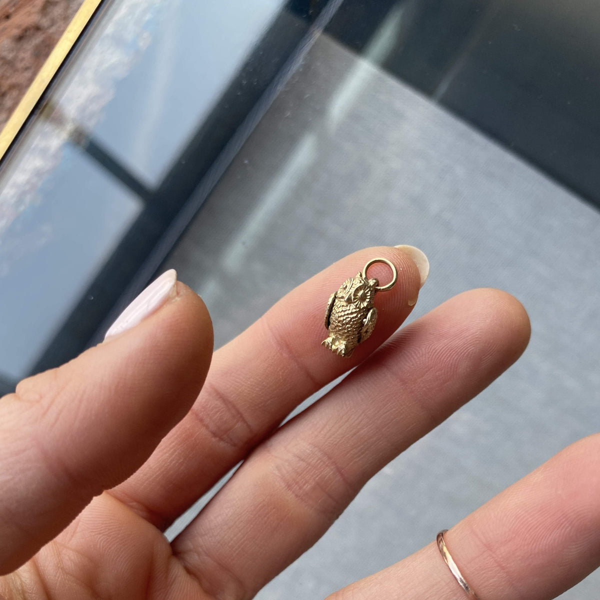 Vintage Owl Charm for Women