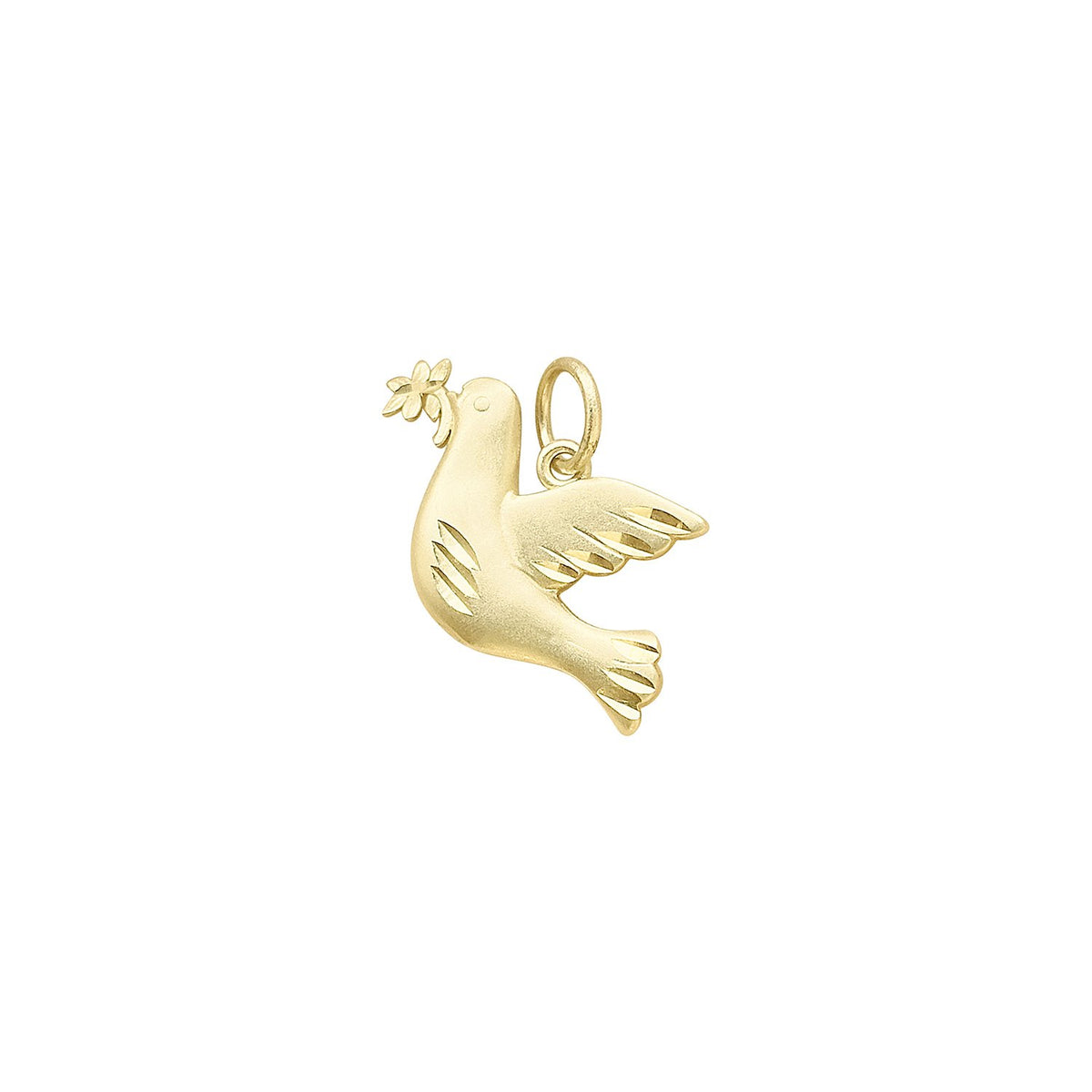 Vintage Peace Dove Charm by Fewer Finer
