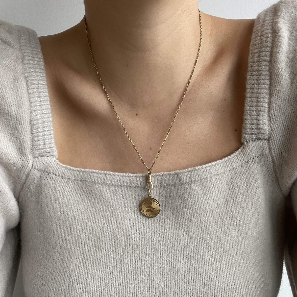 Vintage Pisces Charm for Women