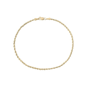 Vintage Rope Chain Anklet by Fewer Finer