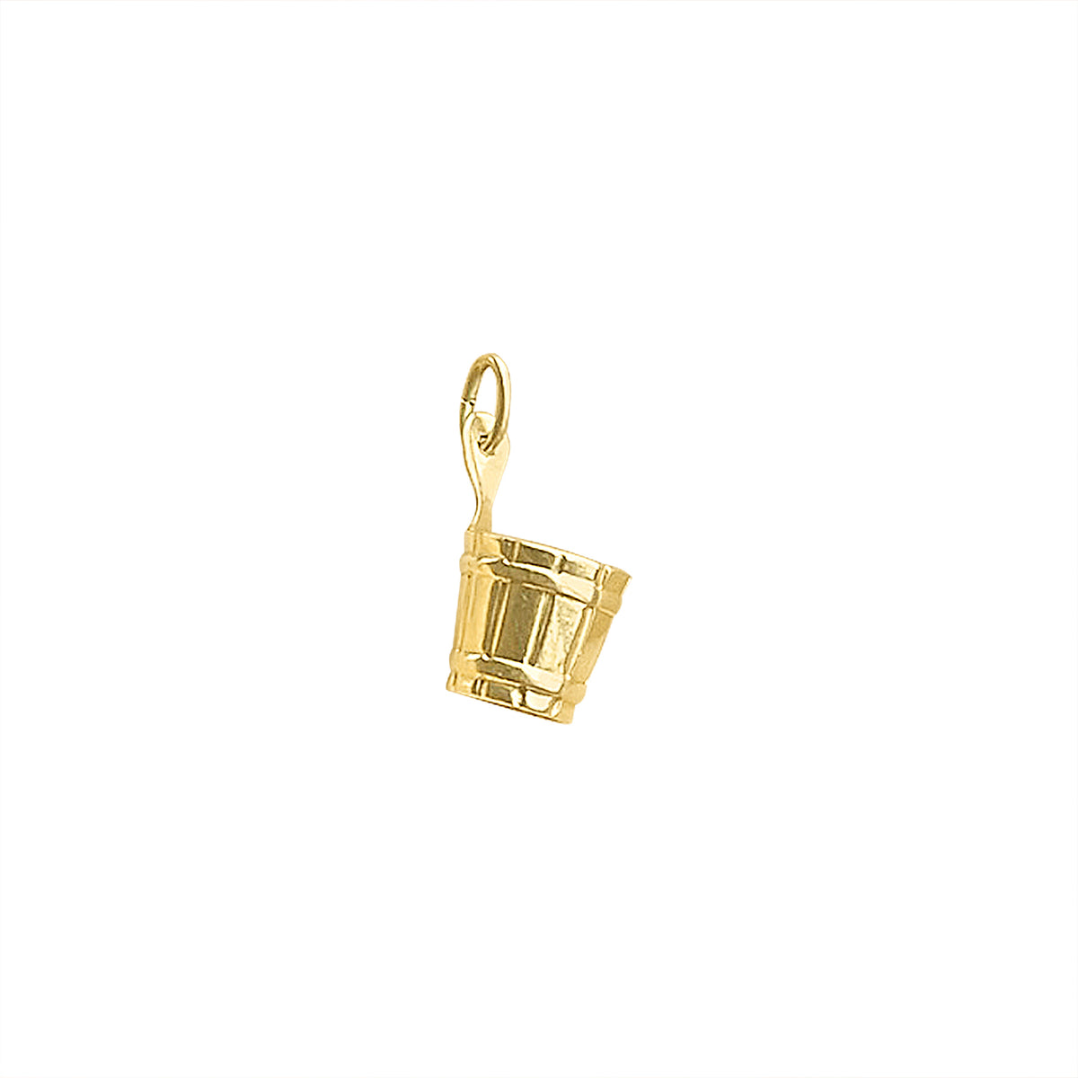 Vintage Sauna Bucket Charm - Fewer Finer