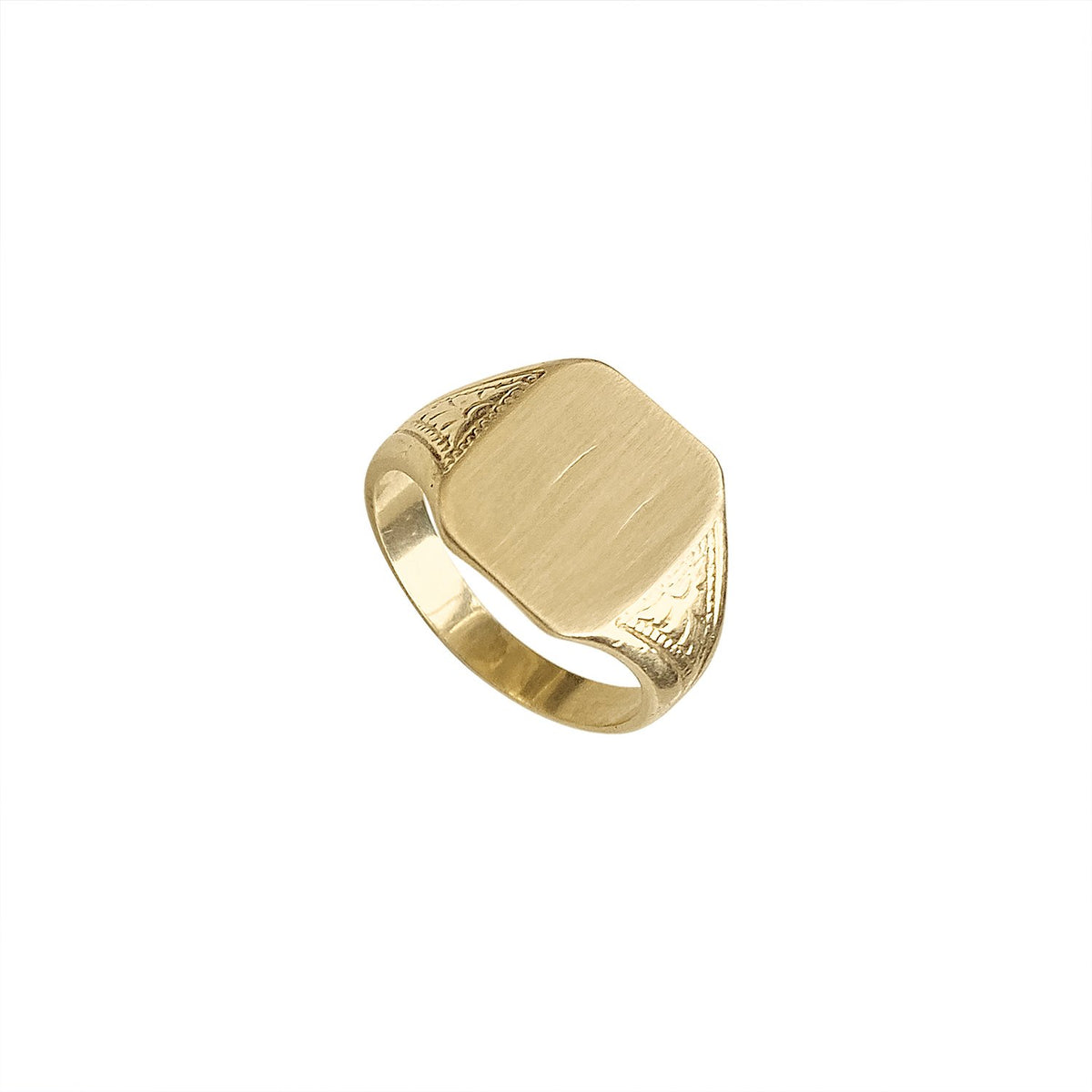 SOLD Vintage Square Signet Ring