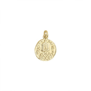 Vintage Small Roman Coin Charm by Fewer Finer