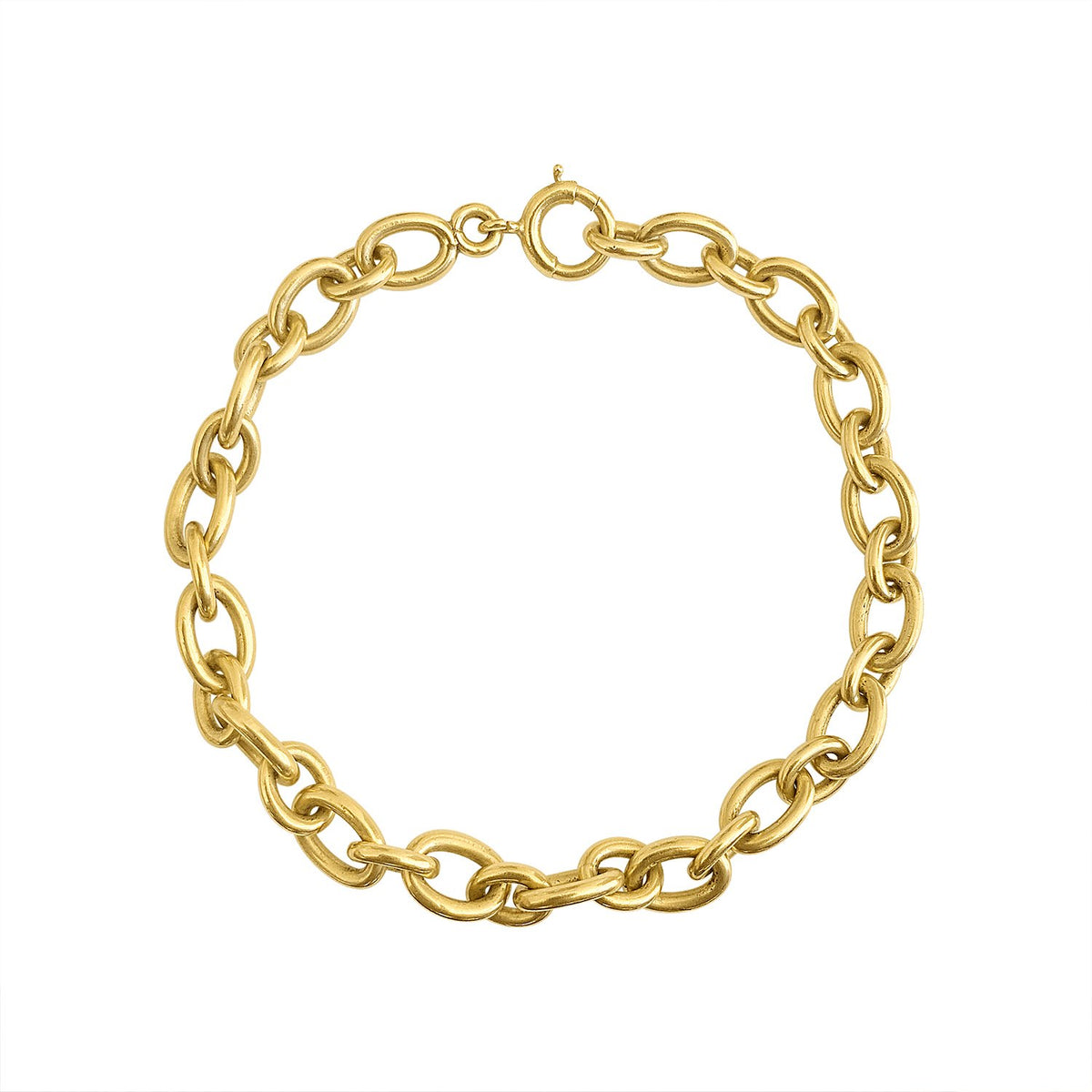 Vintage Solid Link Bracelet by Fewer Finer