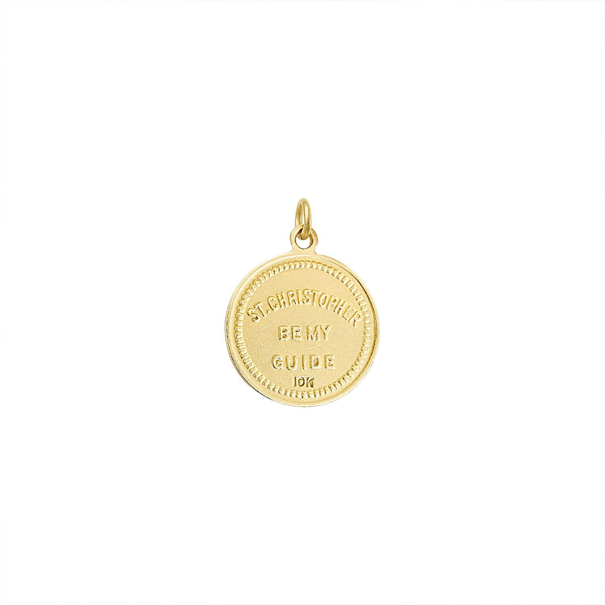 Vintage St. Christopher Be My Guide Charm