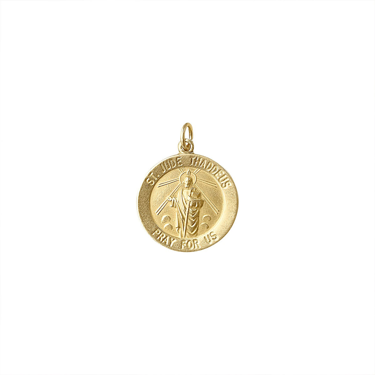 Vintage St. Jude Thaddeus Charm by Fewer Finer