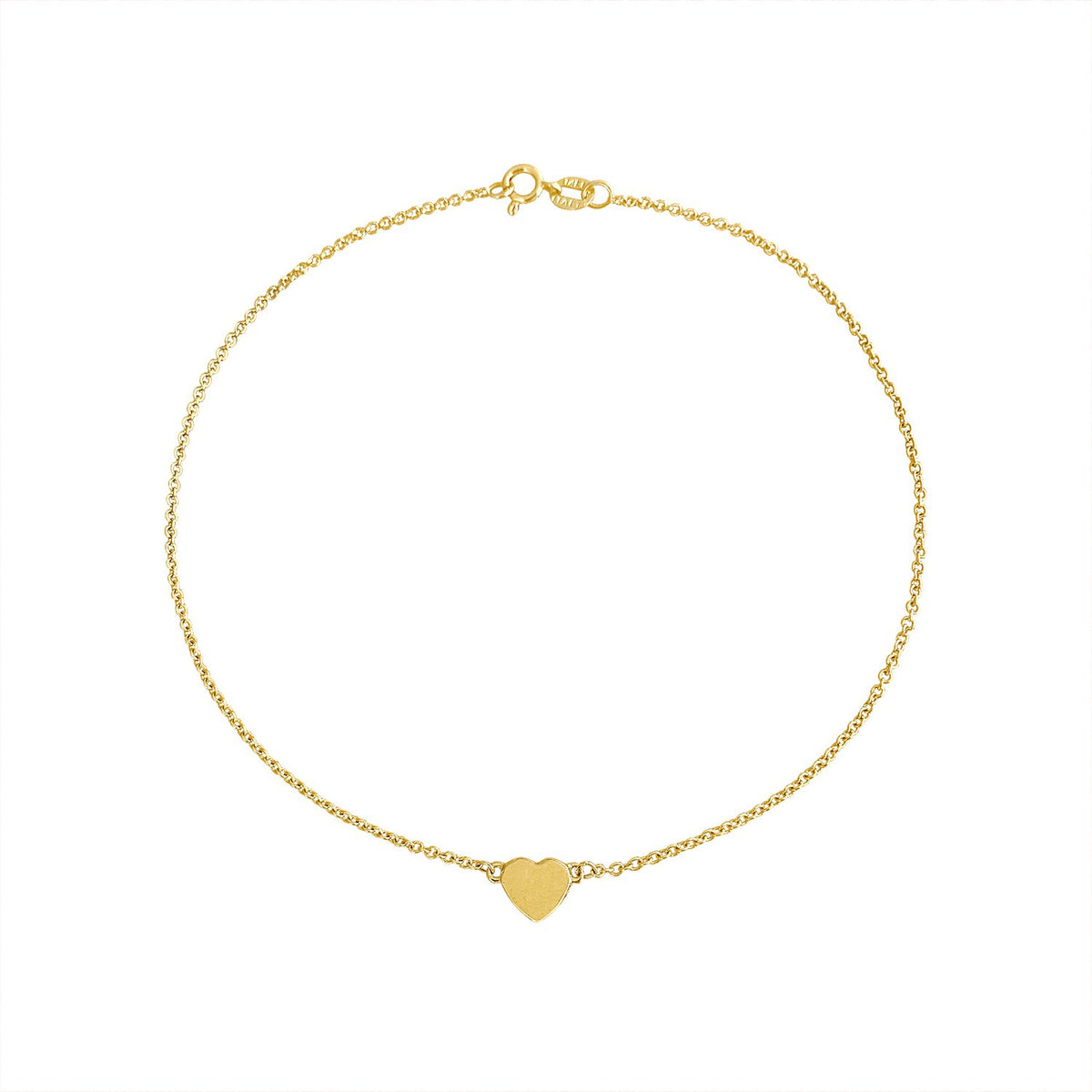 Vintage Tiny Heart Bracelet by Fewer Finer