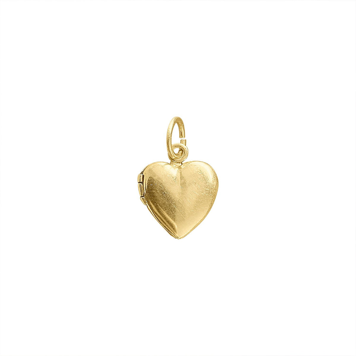 Vintage Tiny Heart Locket Charm by Fewer Finer