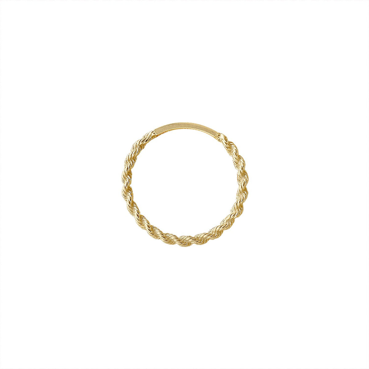 Vintage Twisted Gold Ring by Fewer Finer