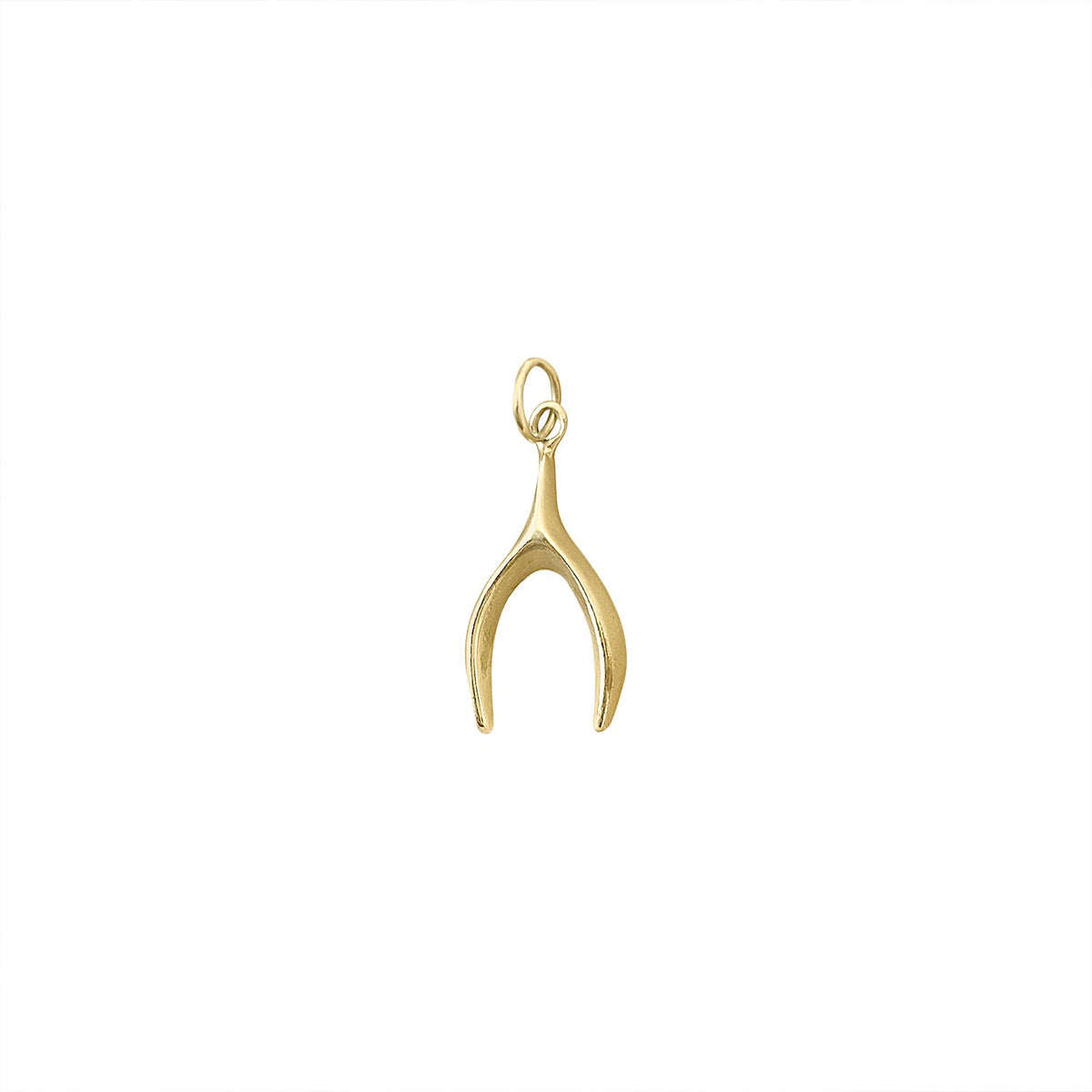 Vintage Wishbone Charm by Fewer Finer