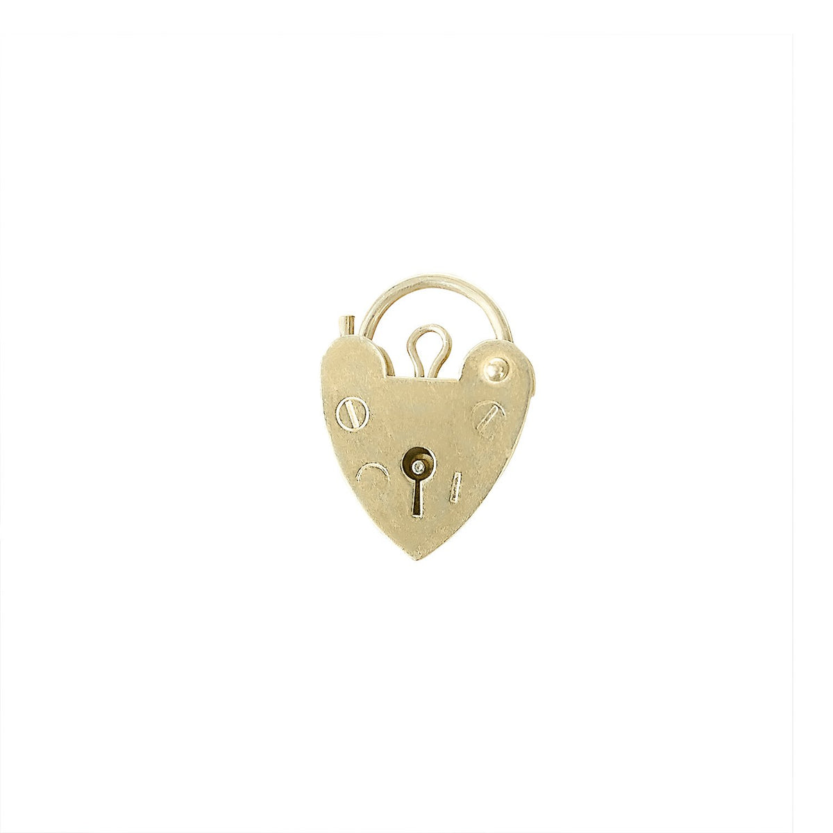 SOLD Vintage Working Padlock Charm
