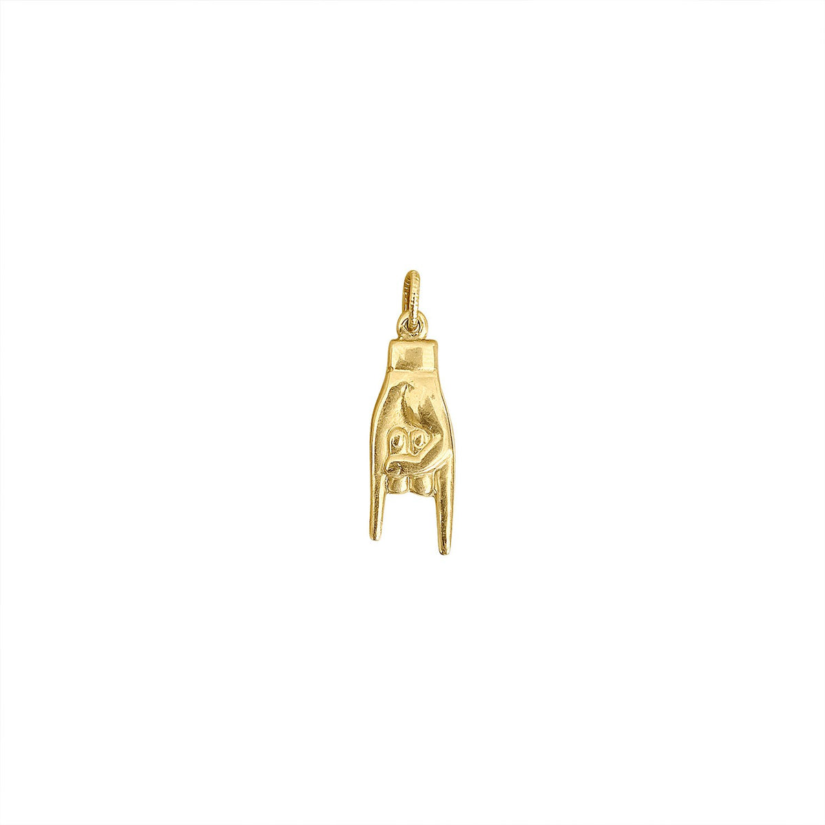 Vintage "Rock On" Hand Charm by Fewer FIner