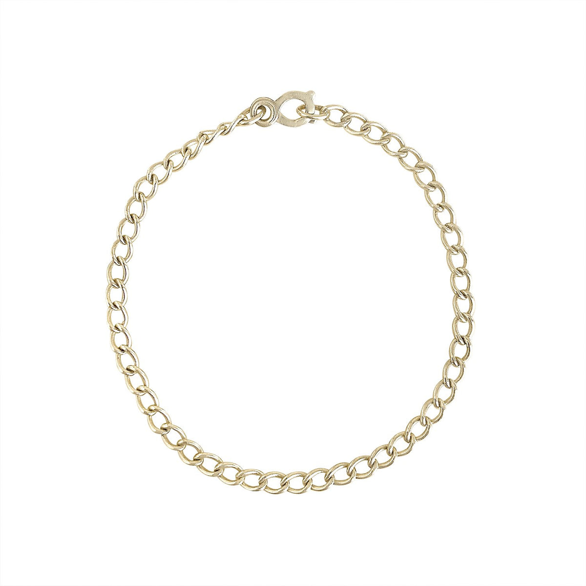 Vintage Flat Cable Bracelet by Fewer Finer