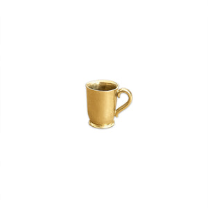 Vintage Golden Cup Charm by Fewer Finer