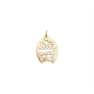 Vintage Good Luck Amulet Charm by Fewer Finer