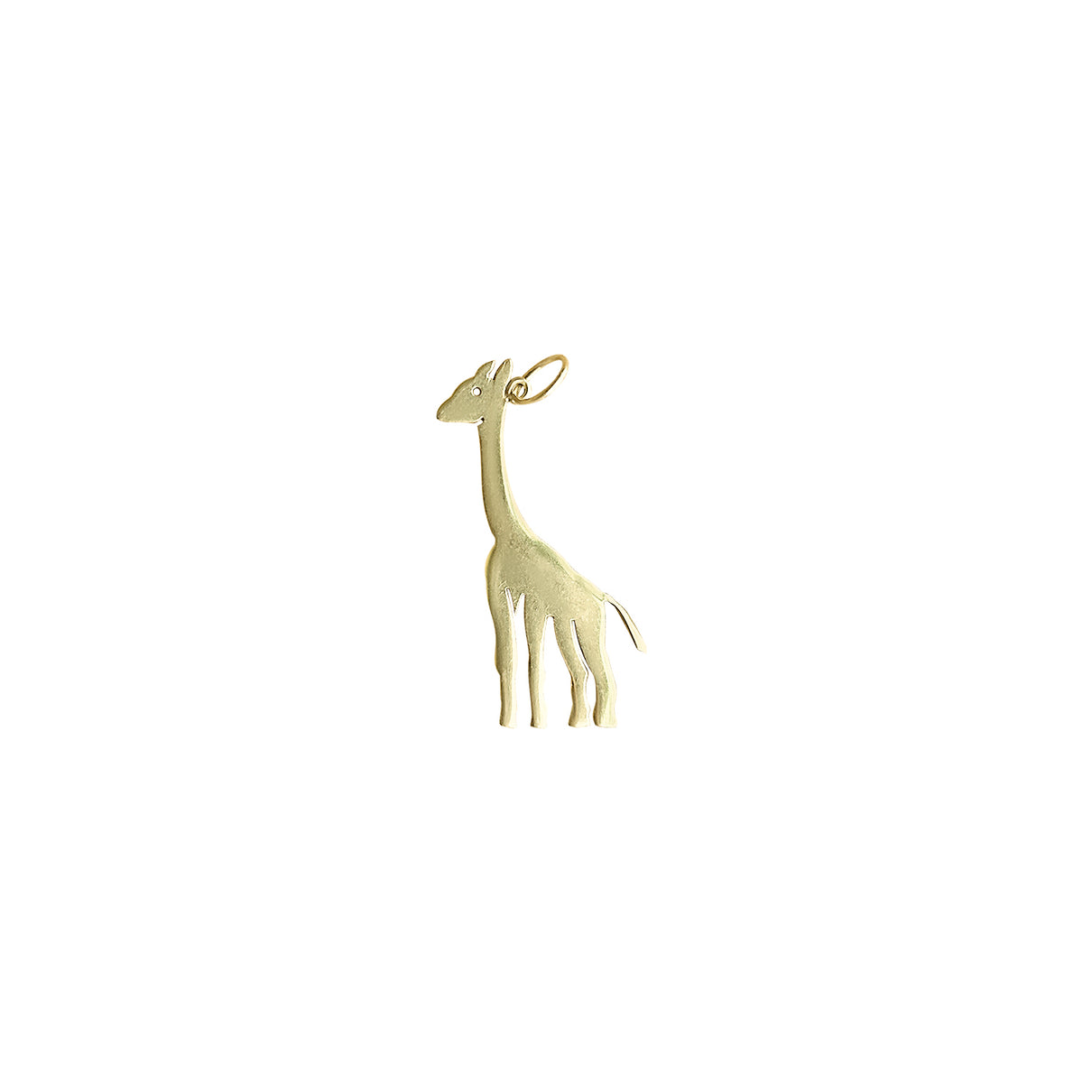SOLD Vintage Flat Giraffe Charm