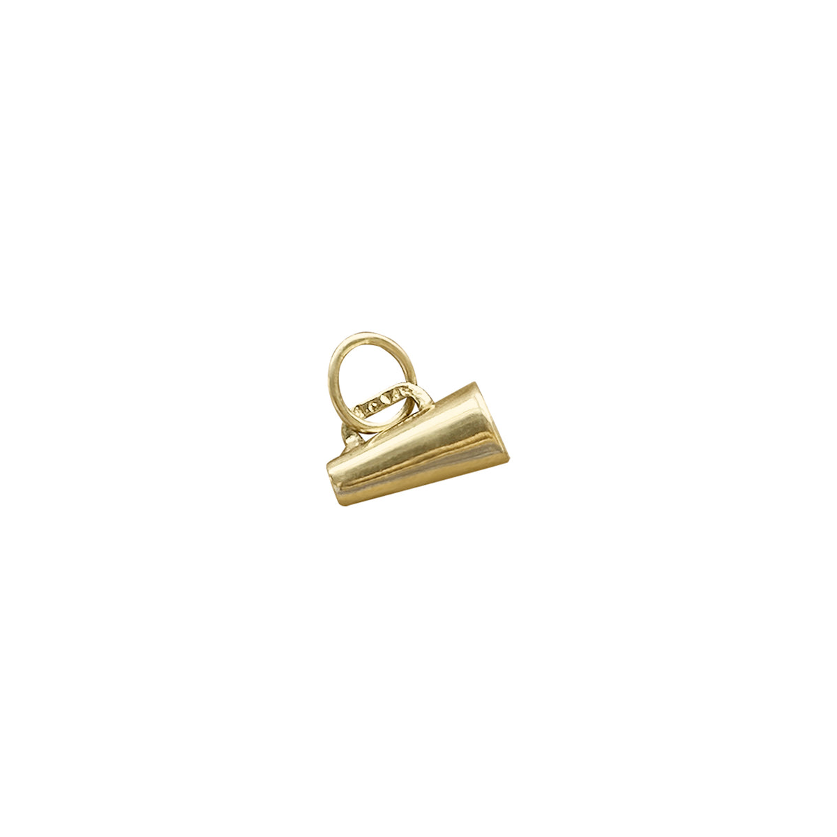 Vintage Tiny Megaphone Charm