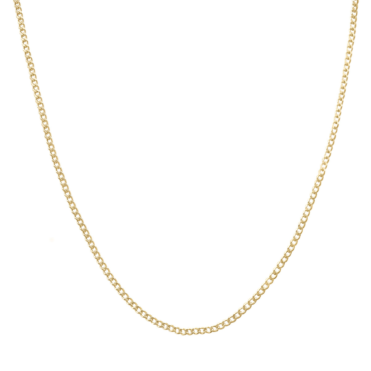 SOLD Vintage Flat Curb Chain